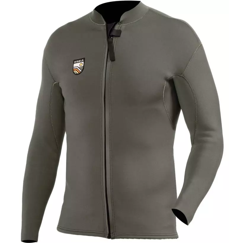 Top néoprène Vissla 7 Seas Front Zip Jacket 2mm