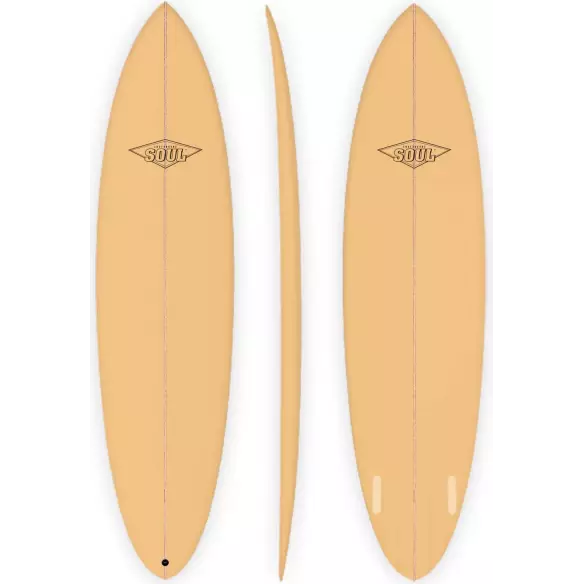 Tabla de surf SOUL Middle Twin