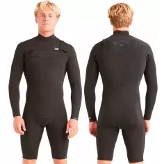 Combinaison surf en néoprène zippé 2mm modèle Manon retro