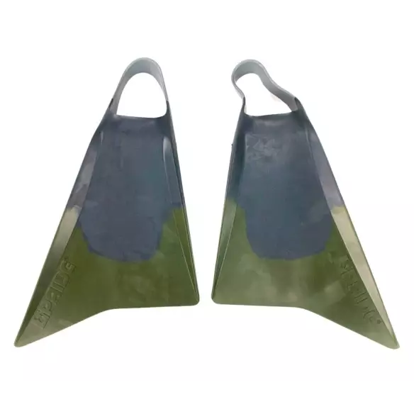 Aletas de Bodyboard Pride Vulcan V2 Grey/khaky Aletas de Bodyboard Pride Vulcan V2 Grey/khaky