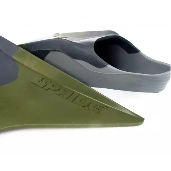 Aletas de Bodyboard Pride Vulcan V2 Grey/khaky Aletas de Bodyboard Pride Vulcan V2 Grey/khaky