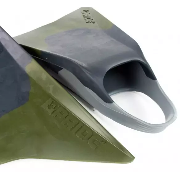 Aletas de Bodyboard Pride Vulcan V2 Grey/khaky Aletas de Bodyboard Pride Vulcan V2 Grey/khaky