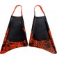 Stealth S1 Bodyboard Fins Black/Orange