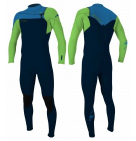 Neopreno surf Hombre agua templada 3/2mm 900 verde oscuro