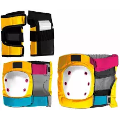 Set de protecciones codos + rodillas DNA Kids 2