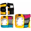 Set de protecciones codos + rodillas DNA Kids