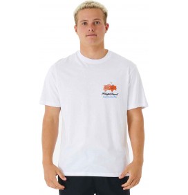 Camiseta Rip Curl Postcards hibiscus