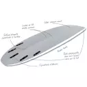 Bic surfplank Vis 5'10"