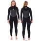 Traje de neopreno Rip Curl Flash-Bomb 4/3mm Womens