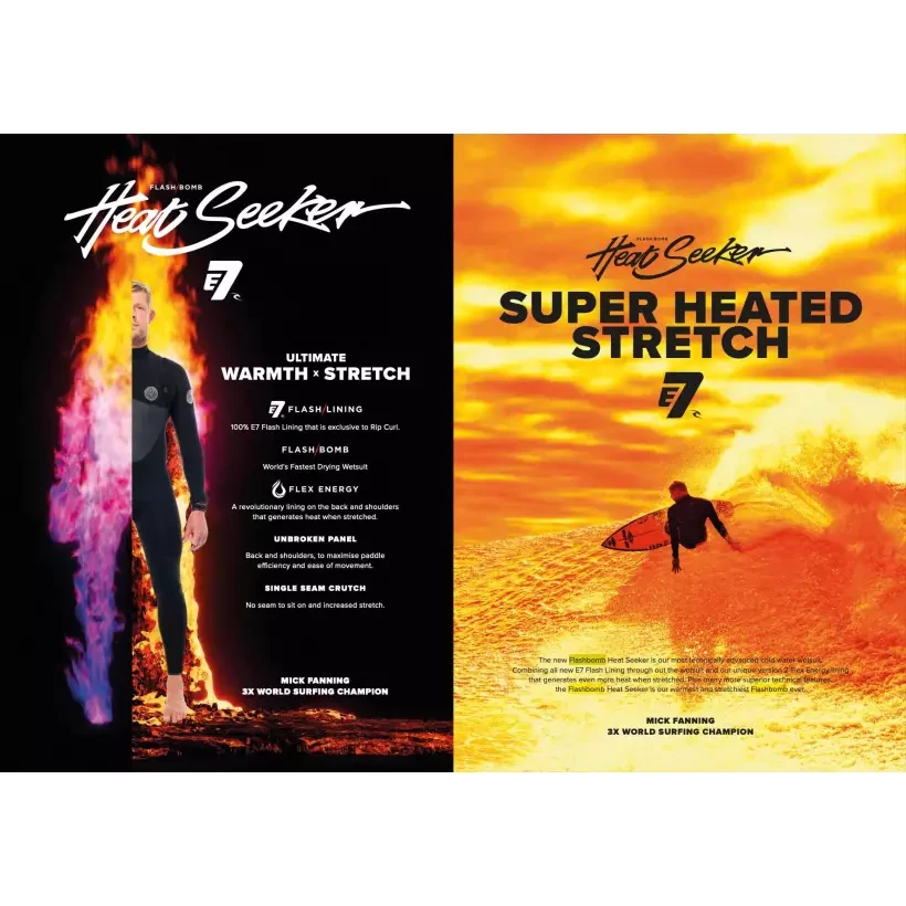 Neopreen Rip Curl Flash-Bom Heatseeker 3/2mm