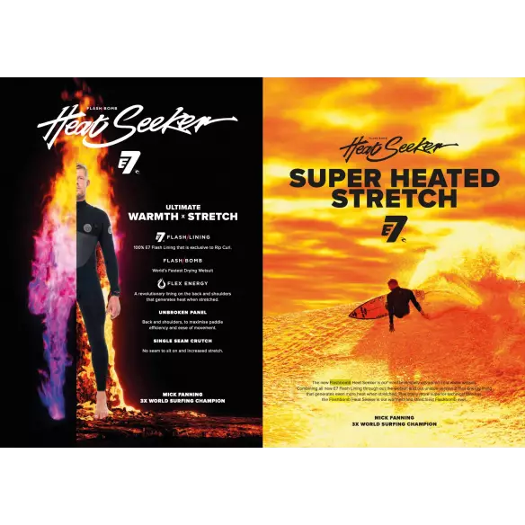 Neopreno Rip Curl Flash-Bomb Heatseeker 3/2mm Neopreno Rip Curl Flash-Bomb Heatseeker 3/2mm