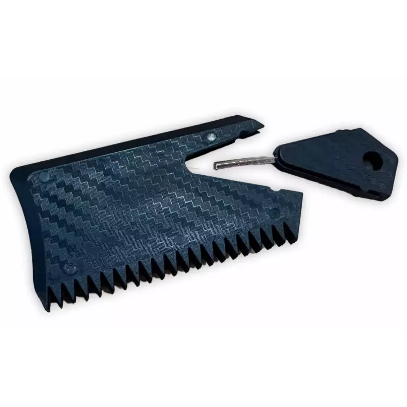 Peigne à wax avec une clé alen Shapers