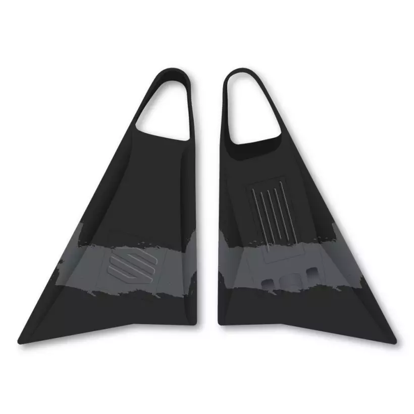 Palmes de bodyboard Sniper Menace Black duo