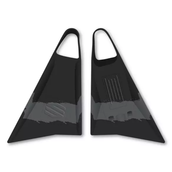 Pinne da bodyboard Sniper Menace Black duo