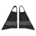 Pinne da bodyboard Sniper Menace Black duo