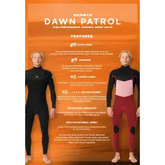 Fato Surf Rip Curl Dawn Patrol 4/3mm Junior 2