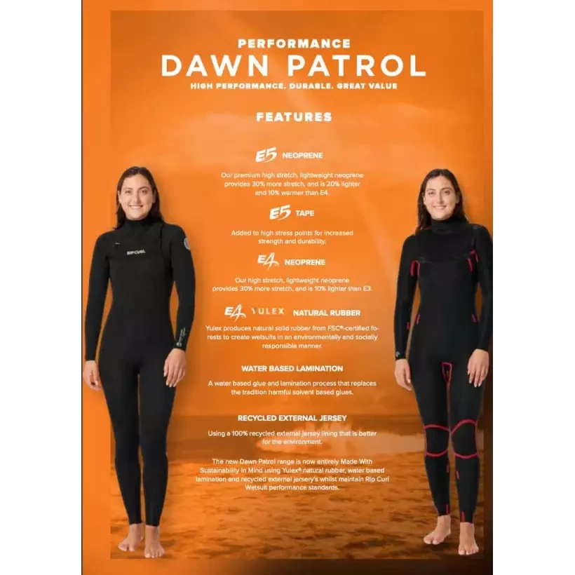 Wetsuit Rip Curl Dawn Patrol 3/2mm