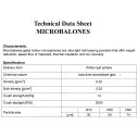 Microesferas de vidrio - 5 litros