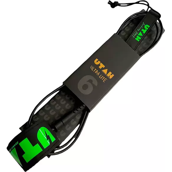 Utah Ultra Lite Super Comp Surf Leash Utah Ultra Lite Super Comp Surf Leash