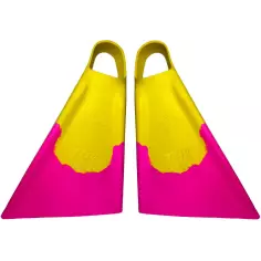 Pé de pato bodyboard Thrash Shura Yellow/Pink