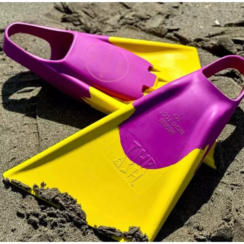 Bodyboard fins Thrash Shura Purple/Yellow