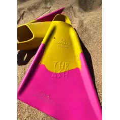 Bodyboard fins Thrash Shura Yellow/Pink 2
