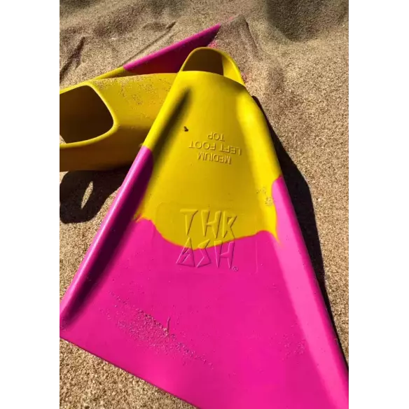 Aletas bodyboard Thrash Shura Yellow/Pink Aletas bodyboard Thrash Shura Yellow/Pink