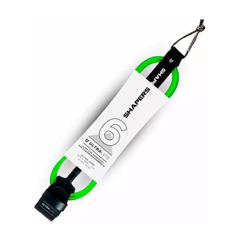 Surf Leash Shapers Ultra Lite Comp Lime