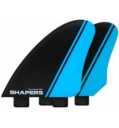 Ailerons de surf Shapers Fins DVS Quad collect