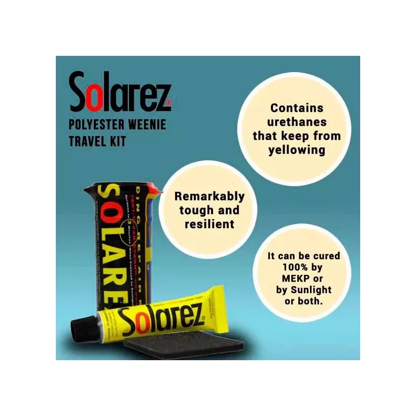 Kit di riparazione Solarez weenie travel kit Polyester