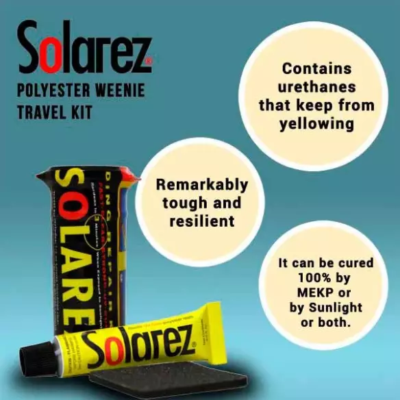 Kit de réparation Solarez weenie travel kit Poliester