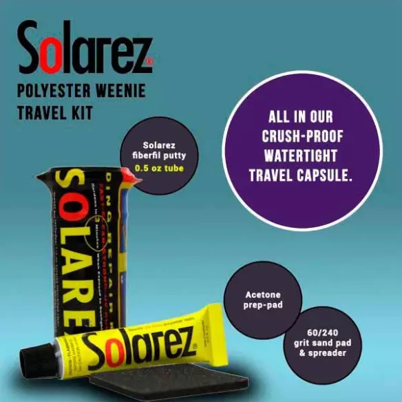 Reparatie Kit Solarez weenie travel kit Polyester Reparatie Kit Solarez weenie travel kit Polyester