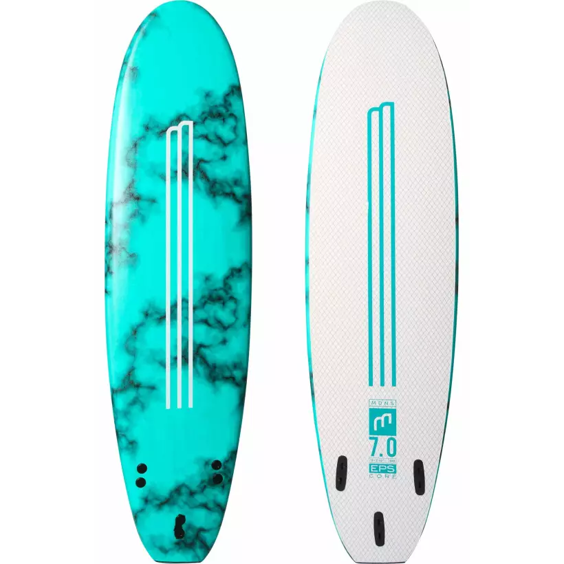 Tabelle von surf soft board MDNS Eps Core