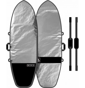 Boardbag  van surf Madness Dayzip Hybrid/Fish