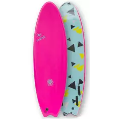 Prancha de surf softboard Mobyk Fish Quad