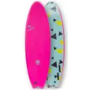 Prancha de surf softboard Mobyk Fish Quad