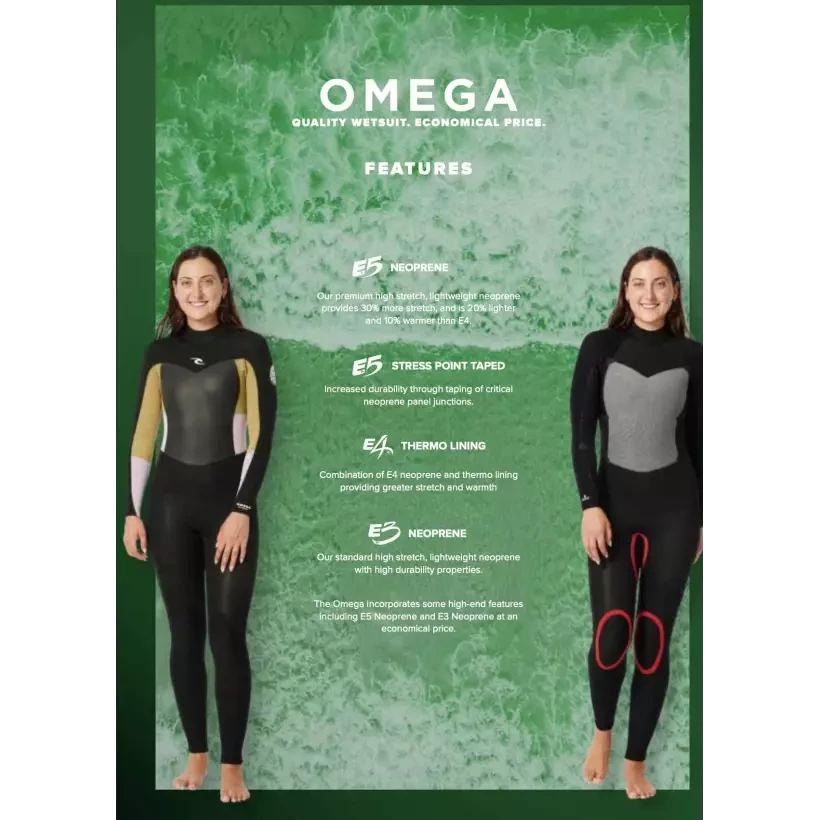 Combinaison femme Rip Curl Omega 3/2mm