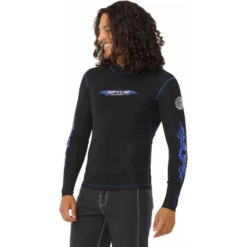 Top Rip Curl Dawn Patrol 1,5mm Medina Flames