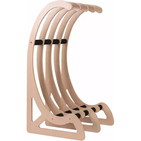 Étagère verticale Surflogic Wooden Free standing surfboard rack