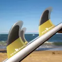 Ailerons de surf FCSII Performer PC Tranquil Blue