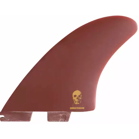 Ailerons de surf twin fins FCSII Christenson Keel PG Blood Red