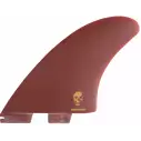 Ailerons de surf twin fins FCSII Christenson Keel PG Blood Red