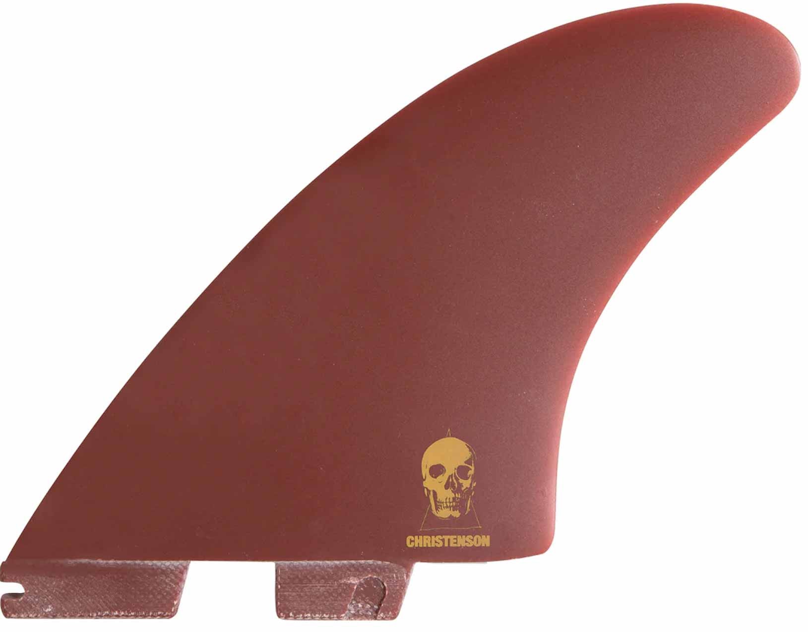 twin fins FCSII Christenson Keel PG Blood Red