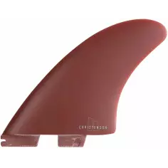 Pinne surf twin fins FCSII Christenson Keel PG Blood Red