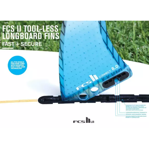 Chiglia single fin FCSII Kai Sallas Chiglia single fin FCSII Kai Sallas