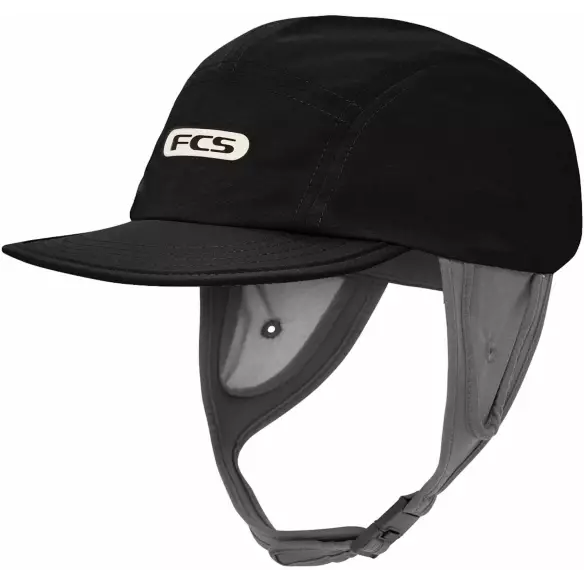 Casquette FCS Essential Surf Cap Black Casquette FCS Essential Surf Cap Black