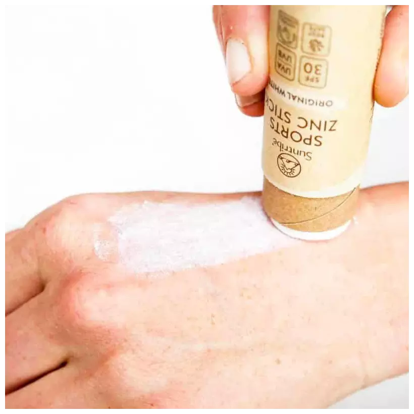 Stick solar Suntribe Natural Zinc SPF30 original white
