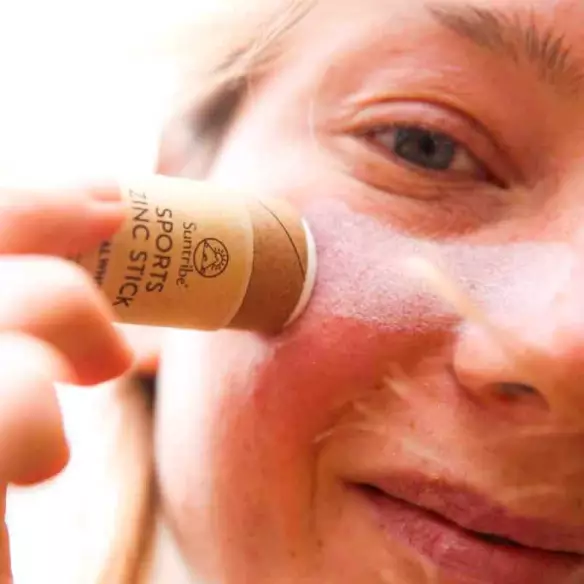 Stick solar Suntribe Natural Zinc SPF30 original white