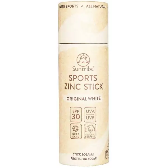 Sun protector Suntribe Natural Zinc SPF30 original white