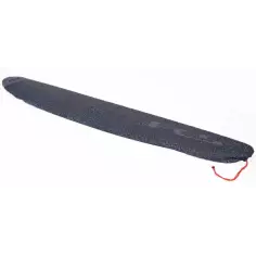 FCS Longboard Stretch Cover Carbon